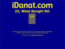 Tablet Screenshot of idanat.studiosclavi.com